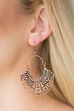 Load image into Gallery viewer, Indigenous Idol --Copper Earring
