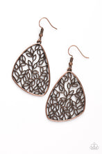 Load image into Gallery viewer, Time To Leaf - COPPER Earrings--