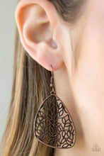 Load image into Gallery viewer, Time To Leaf - COPPER Earrings--