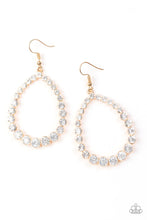 Load image into Gallery viewer, Rise and Sparkle - Gold Earrings