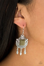 Load image into Gallery viewer, Ocean Pastures - GREEN Earring