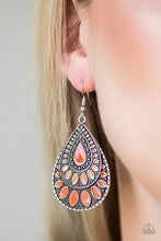 Load image into Gallery viewer, Westside Wildside - Orange Earring