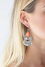 Load image into Gallery viewer, Bodaciously Boho--Orange Earring