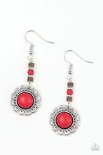Load image into Gallery viewer, DESERT BLISS - RED EARRINGS