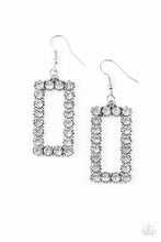 Load image into Gallery viewer, MIRROR MIRROR - WHITE EARRINGS