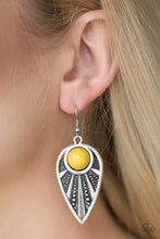 Load image into Gallery viewer, Take A Walk About - Yellow Earring