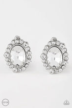 Load image into Gallery viewer, Hold Court - WHITE CLIP ON Earrings