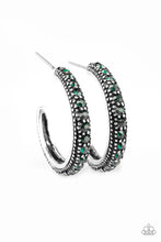 Load image into Gallery viewer, Twinkling Tinseltown - GREEN Earring
