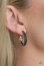 Load image into Gallery viewer, Twinkling Tinseltown - GREEN Earring