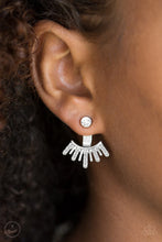 Load image into Gallery viewer, DIVA DYNAMITE - WHITE EARRINGS