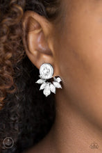 Load image into Gallery viewer, RADICALLY ROYAL -WHITE EARRINGS