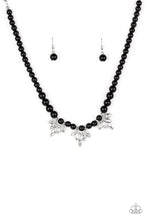 Load image into Gallery viewer, Society Socialite- Black Necklace