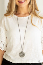 Load image into Gallery viewer, Mandala Melody - BLACK Necklace