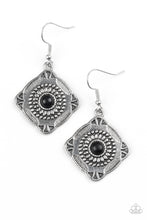Load image into Gallery viewer, Fierecky Four Corners-Black Earring