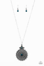 Load image into Gallery viewer, Walk On The WIldflower Side - Blue Necklaces