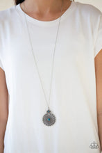 Load image into Gallery viewer, Walk On The WIldflower Side - Blue Necklaces