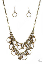 Load image into Gallery viewer, Warning Bells- BRASS Necklace