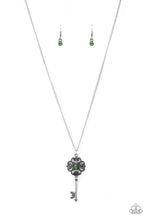 Load image into Gallery viewer, Get It On Lock - Green Necklaces