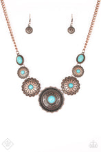 Load image into Gallery viewer, Mayan Marvel - BLUE Necklace