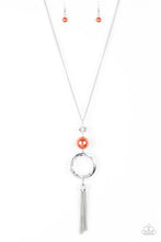 Load image into Gallery viewer, Bold Balancing Act - ORANGE Necklace