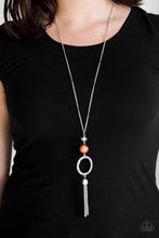 Load image into Gallery viewer, Bold Balancing Act - ORANGE Necklace