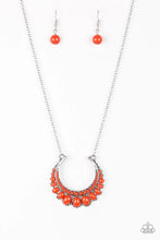 Load image into Gallery viewer, Count To Zen -ORANGE Necklace
