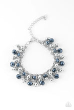 Load image into Gallery viewer, Trust Fund Baby- Blue Necklace and Just For The Fund Of It Blue Bracelet --SOLD AS SET