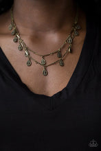 Load image into Gallery viewer, Galapagos Gypsy- Brass Necklace