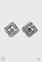 Load image into Gallery viewer, Royal Fandom- Silver CLIP ON Earrings