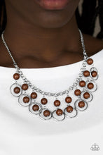 Load image into Gallery viewer, Really Rocco - Brown Necklace