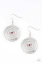 Load image into Gallery viewer, Peppy Poppy - Red Earring