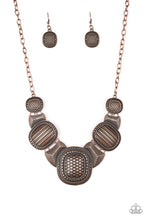 Load image into Gallery viewer, Prehistoric Powerhouse- Copper Necklace