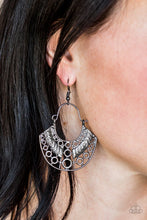 Load image into Gallery viewer, Indigenous Idol --Black Earring