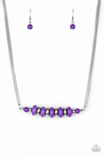 Load image into Gallery viewer, On Mountain Time - Purple Necklace