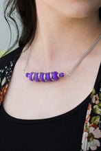 Load image into Gallery viewer, On Mountain Time - Purple Necklace