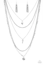 Load image into Gallery viewer, Right On Key - Silver Necklace