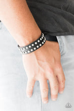 Load image into Gallery viewer, Biker Bold - Black bracelet Urban
