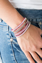 Load image into Gallery viewer, Fashion Fiend -Pink BRACELET