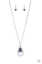 Load image into Gallery viewer, Teardrop Tranquility - BLUE Necklace