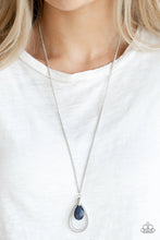 Load image into Gallery viewer, Teardrop Tranquility - BLUE Necklace