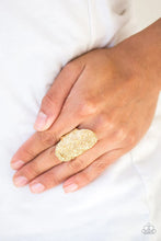 Load image into Gallery viewer, Breaking Ripple = GOLD Ring