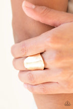Load image into Gallery viewer, Metro Mirror- Gold ring