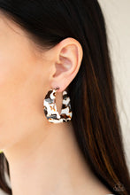 Load image into Gallery viewer, Havana Heat - White Earring