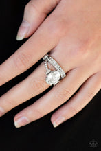 Load image into Gallery viewer, Bling Queen t - White Ring