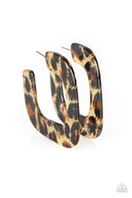 Load image into Gallery viewer, Cheetah Incognito - Brown Earrings