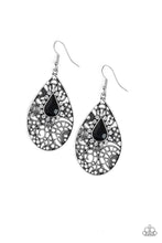 Load image into Gallery viewer, Modern Monte Carlo - Black EARRINGS
