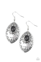 Load image into Gallery viewer, Mountain Montage - Black Earrings