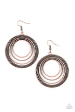 Load image into Gallery viewer, Totally Textured - COPPER Earrings--