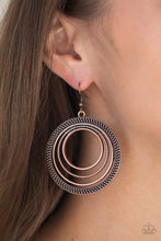 Load image into Gallery viewer, Totally Textured - COPPER Earrings--