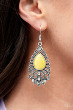 Load image into Gallery viewer, Majestically Malibu - Yellow Earrings